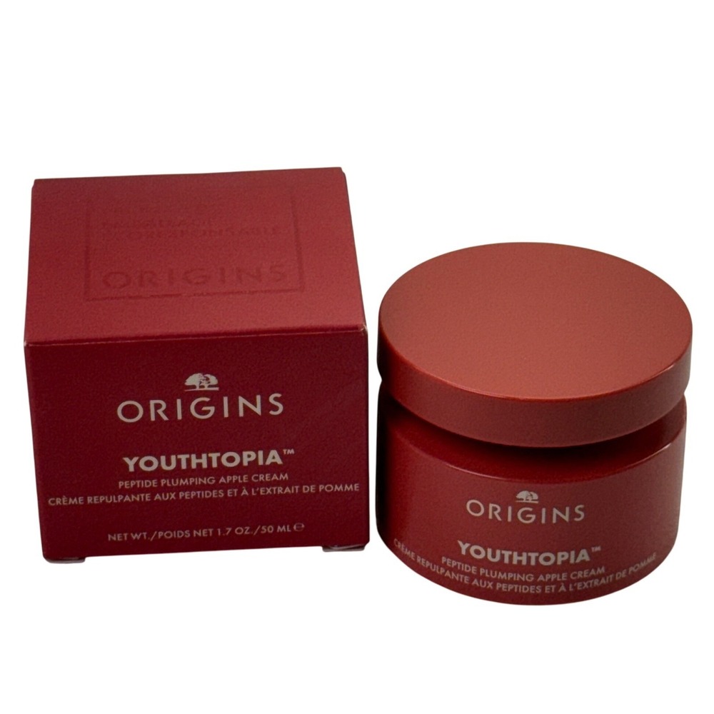 Origins Youthtopia Peptide‎ Plumping Apple Cream Anti-Aging 1.7oz